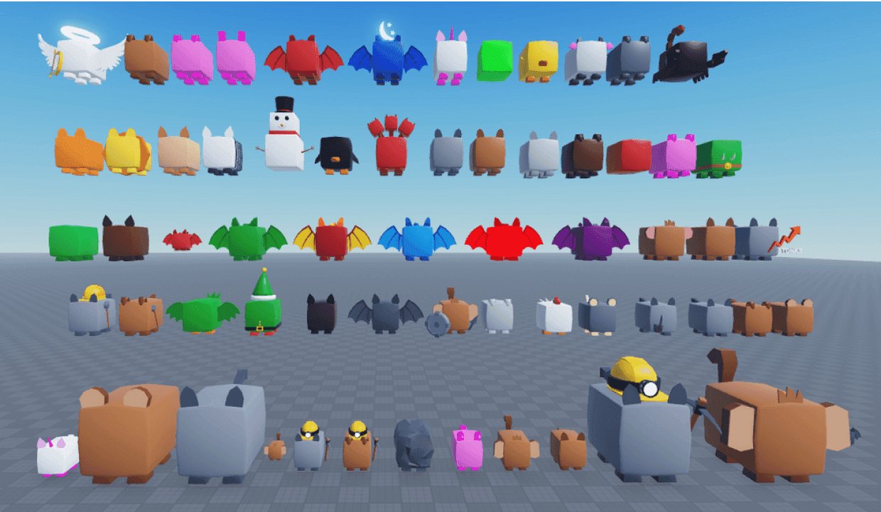 Roblox Simulator Pet pack