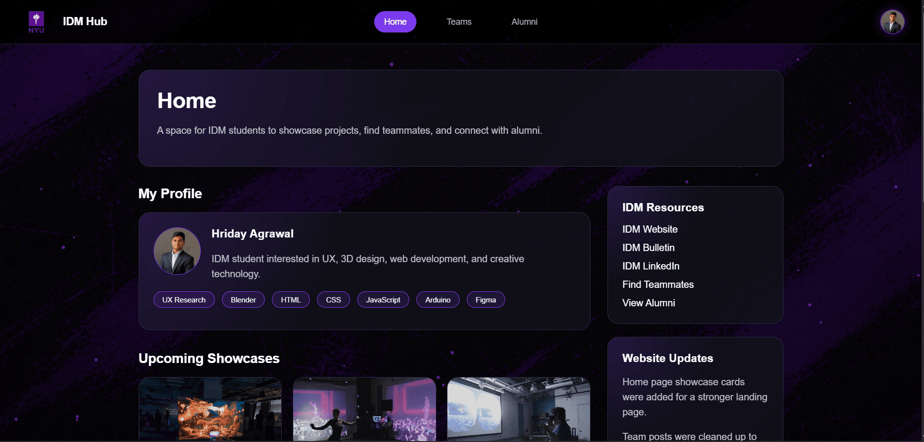 IDM Hub Website